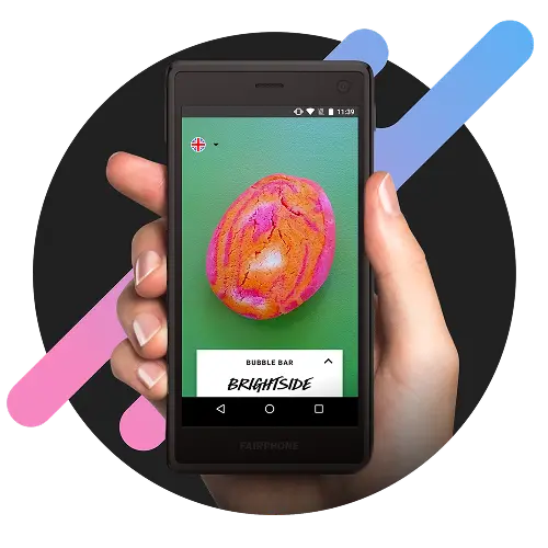 undefined mobile app mockup