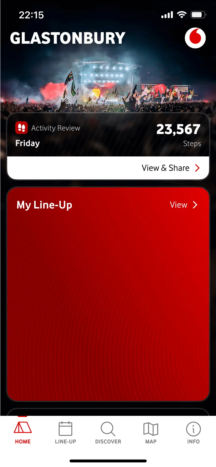 Phone screen background